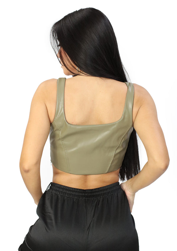 HM-T-57027 Taupe Blusa de Mujer