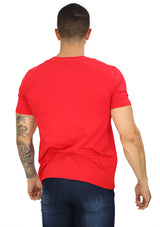 HN04365 Red Men's T-Shirt by HN