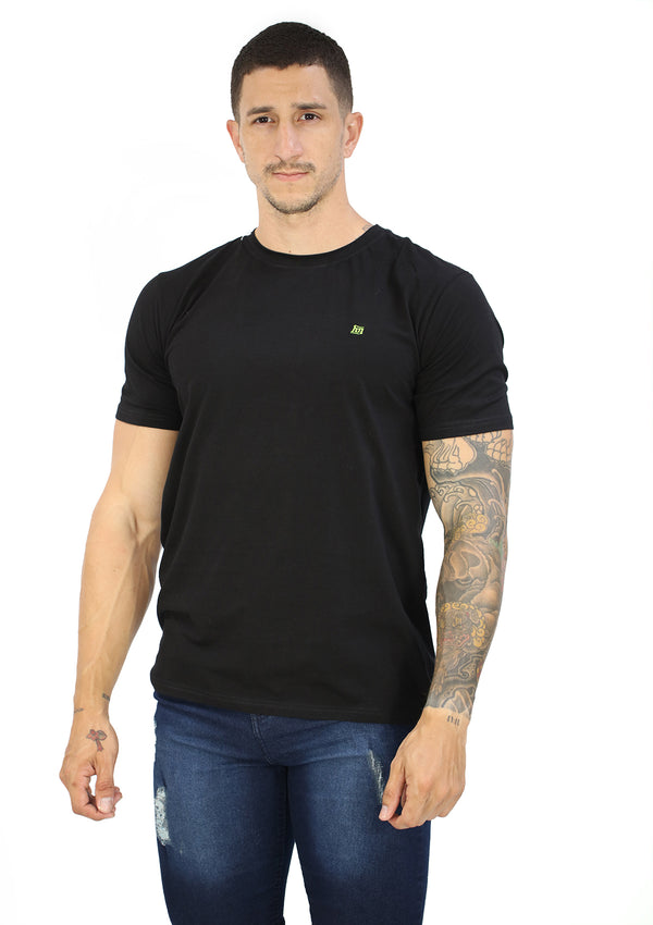 HN04372 Black Men's T-Shirt by HN