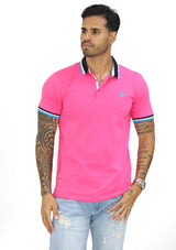 HN04376 Fuchsia Mens Polo by HN