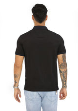 HN04387 Black Mens Polo by HN