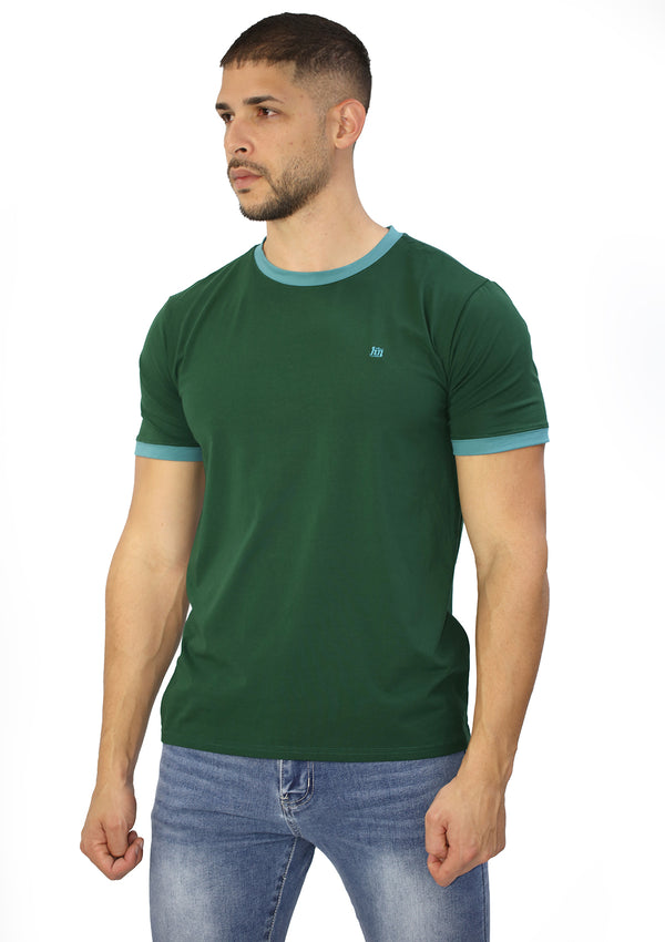 HN-04413 Green Men's T-Shirt by HN