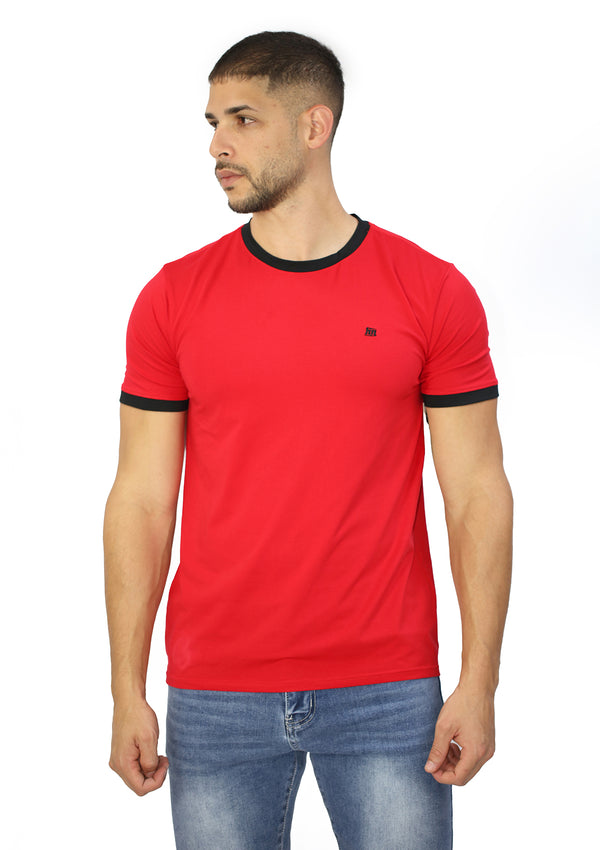 HN-04418 Red Men's T-Shirt by HN