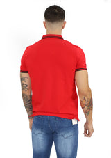 HN-04436 Red Mens Polo by HN