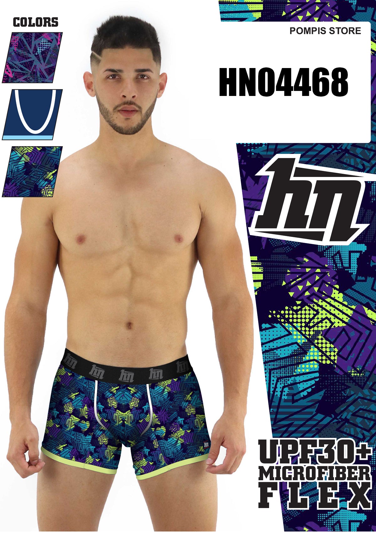 HN-04468 Boxer Brief Long by HN