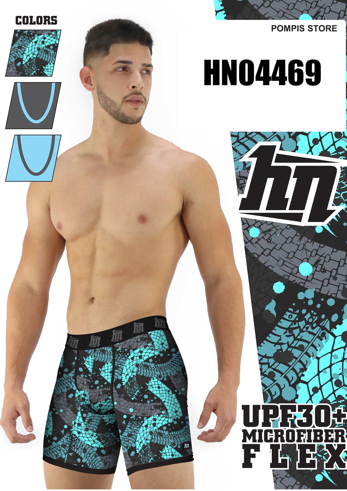 HN-04469 Boxer Brief Extra-Long by HN