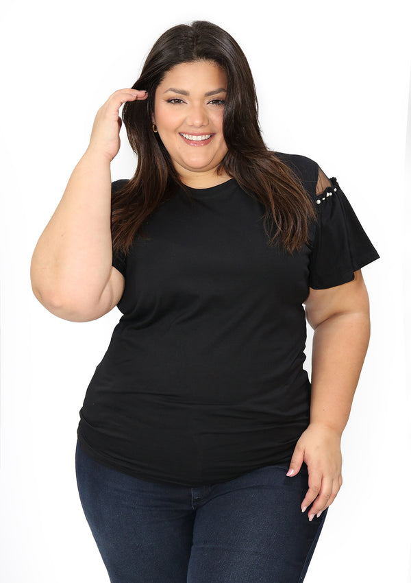 236 Blusa de Mujer Plus Size