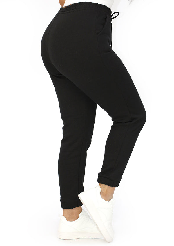 IRIP9034 Black Pantalón Jogger de Mujer