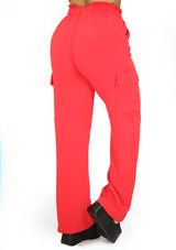 IRIP9069 Red Pantalón de Mujer