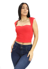 IR-IT-92886 Red Blusa de Mujer