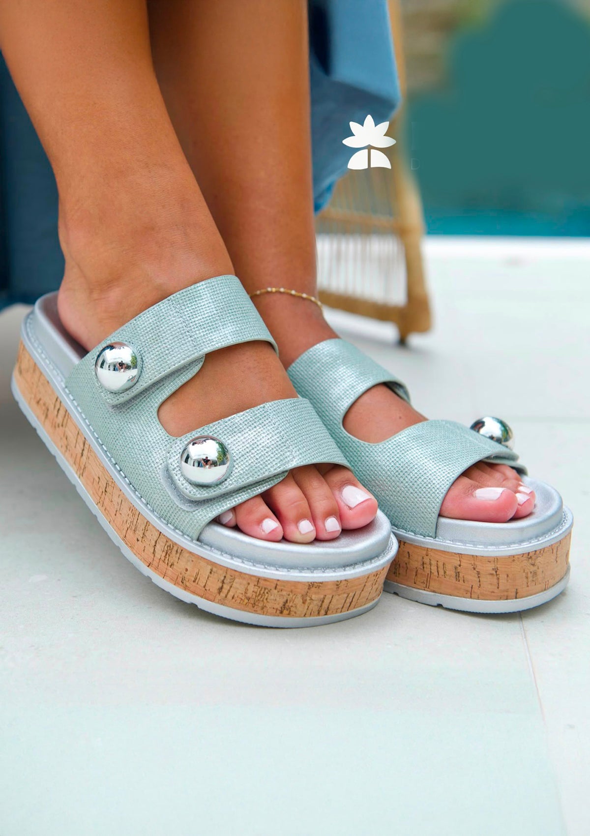 JC-ALEXA Silver Menina Women Shoes