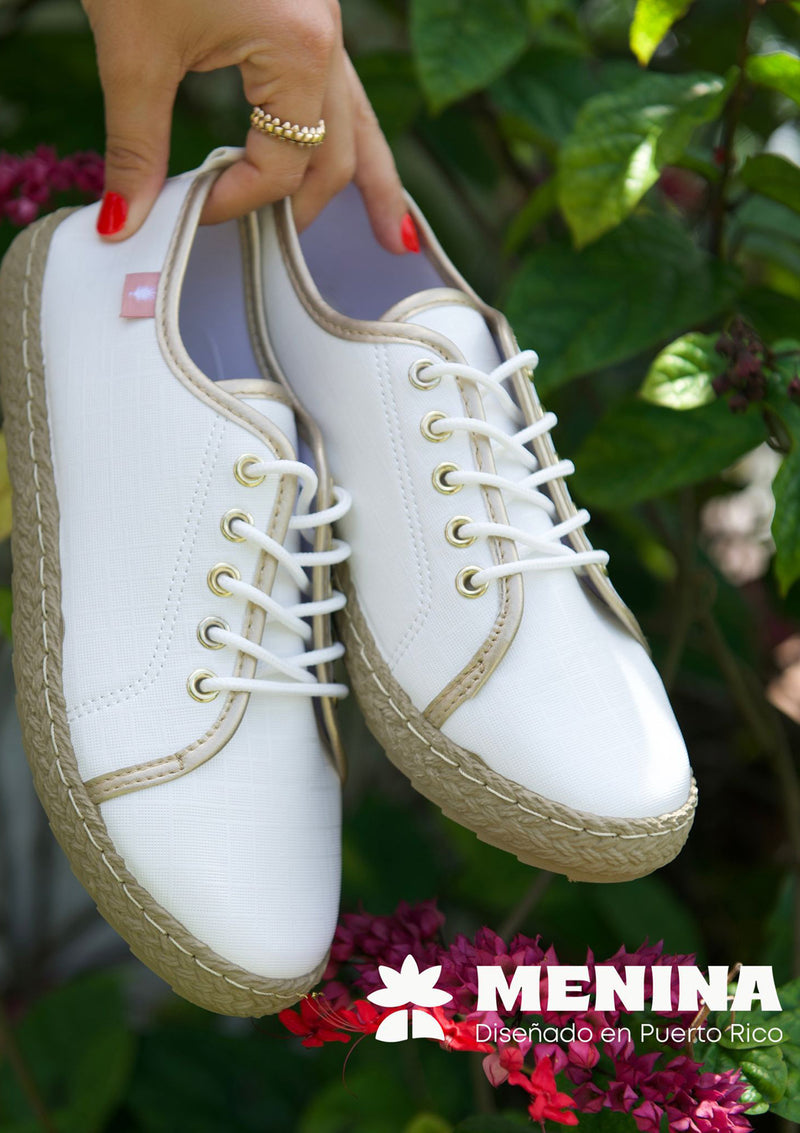 JC-CHELSIE-2 White Menina Women Shoes