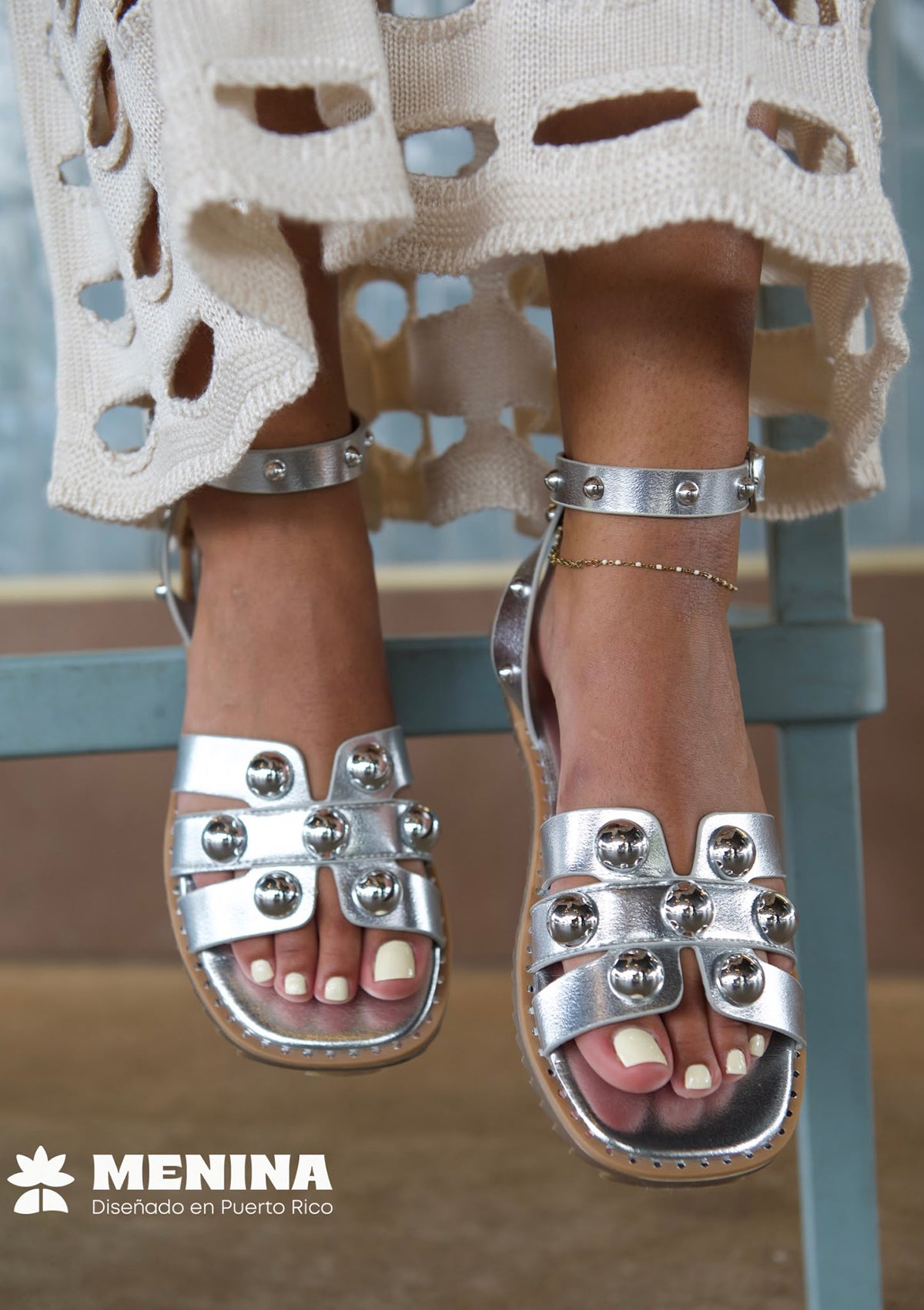 JC-CINTHIA Silver Menina Women Shoes