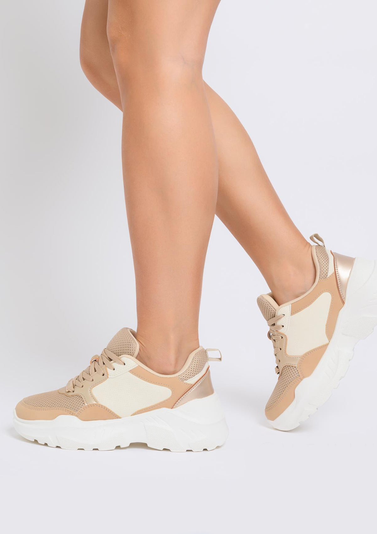 JC-COBRA Gold Menina Women Shoes