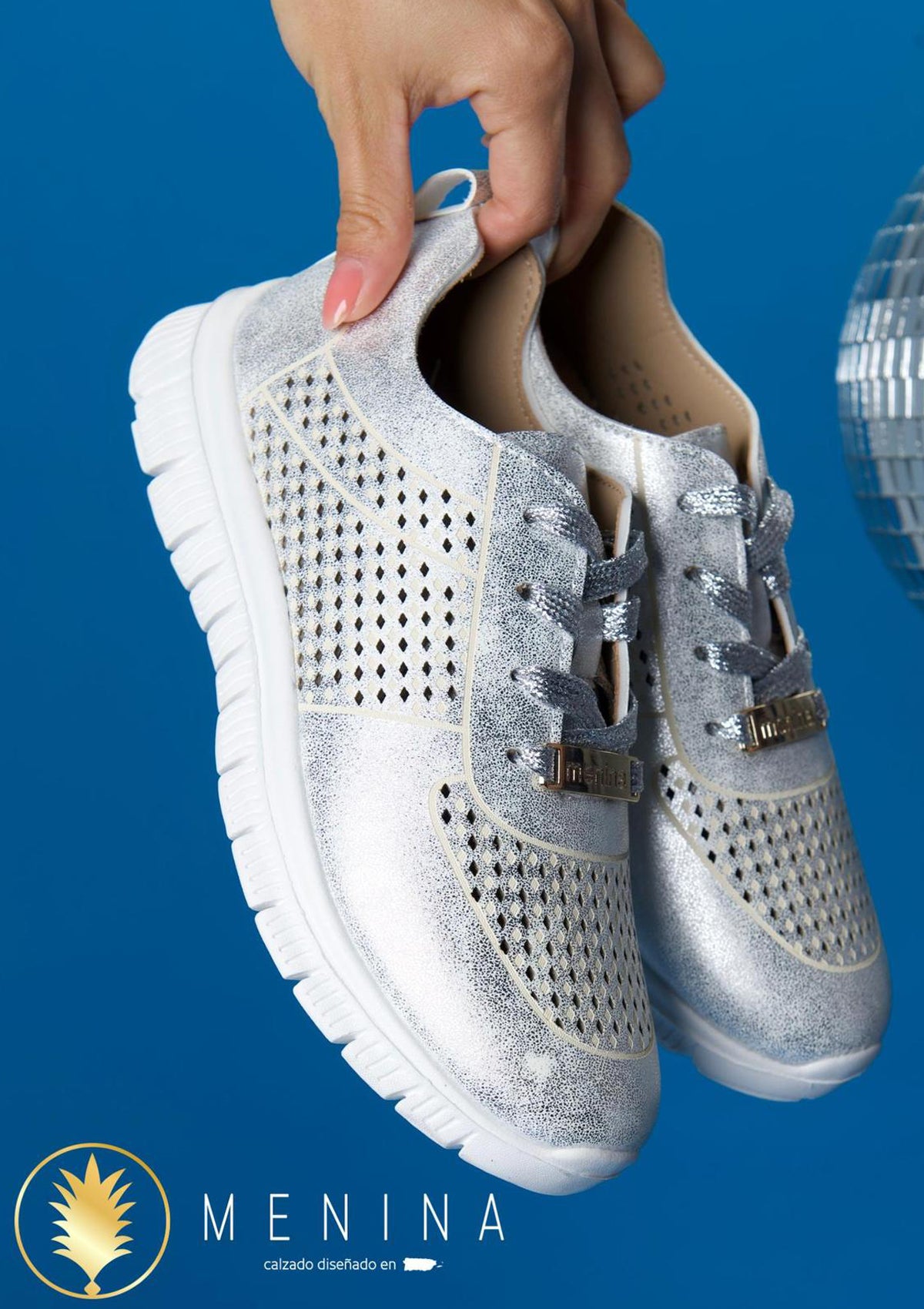 JC-EMMA Silver Menina Women Shoes