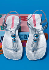 JC-MANGO-3 Silver Menina Women Shoes