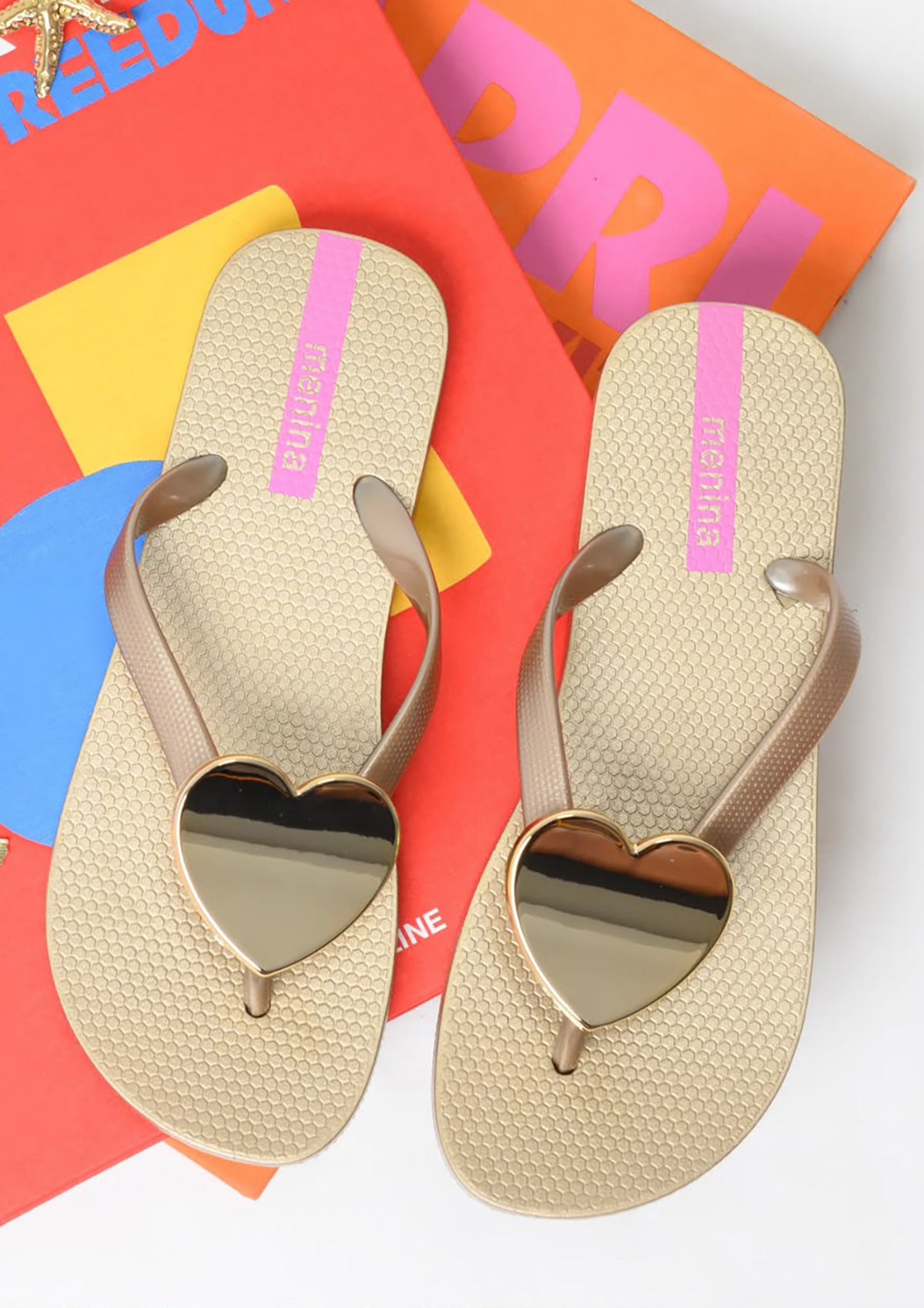 JC-MAREA Gold Menina Women Shoes