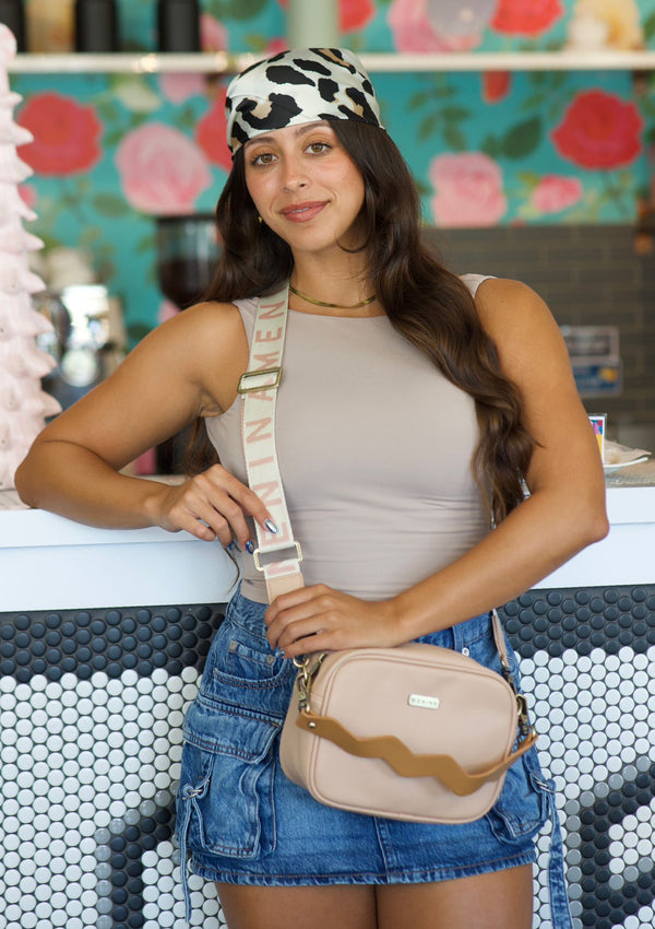 JC-MARTINI Beige Cartera Viajera