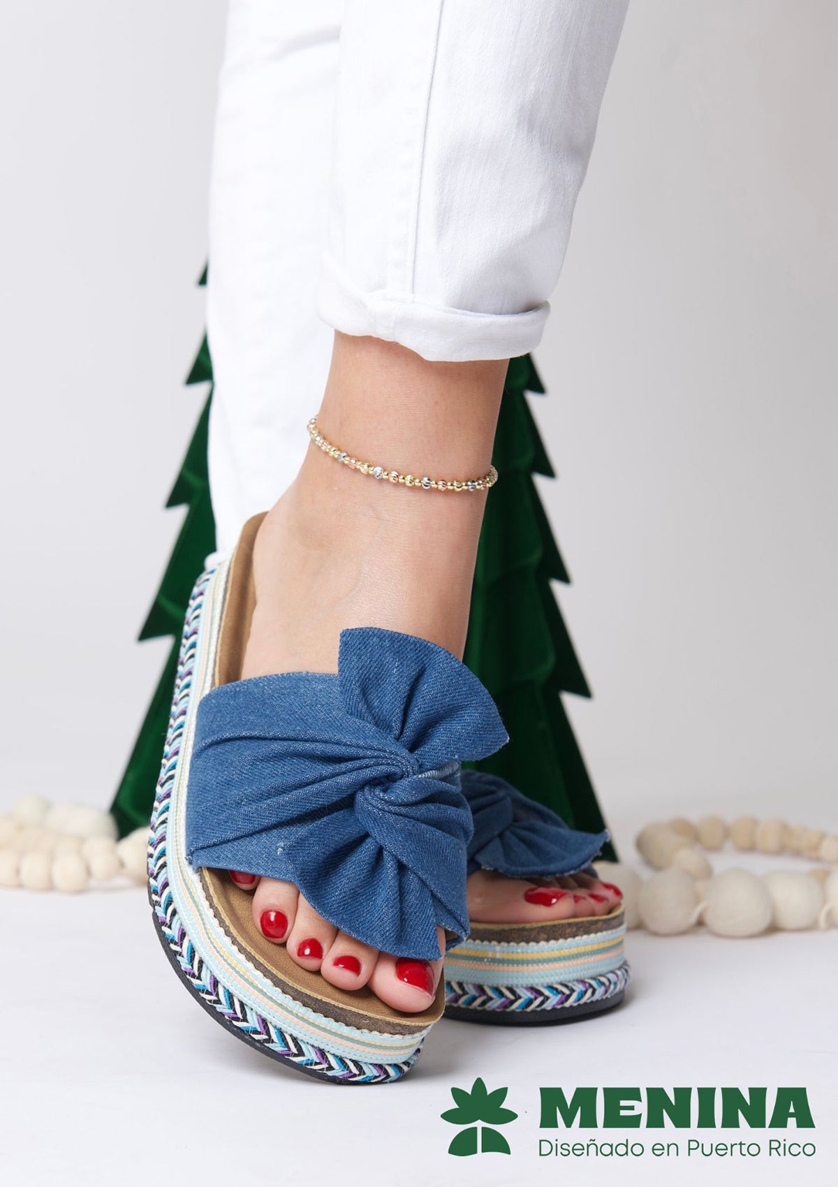 JC-NAPPA-3 Denim Menina Women Shoes