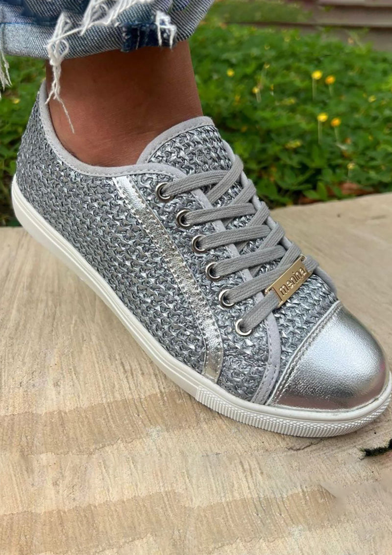 JC-PATTY Silver Menina Women Shoes