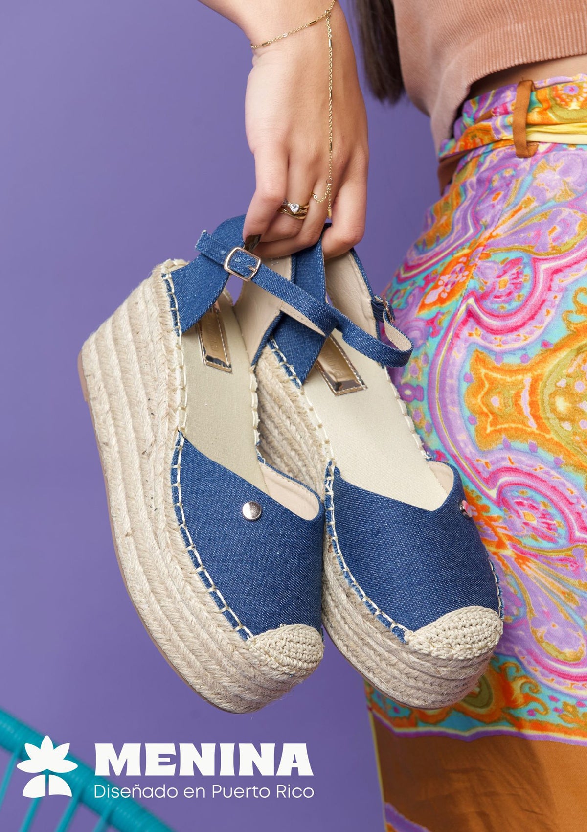 JC-SOFIA Denim Menina Women Shoes