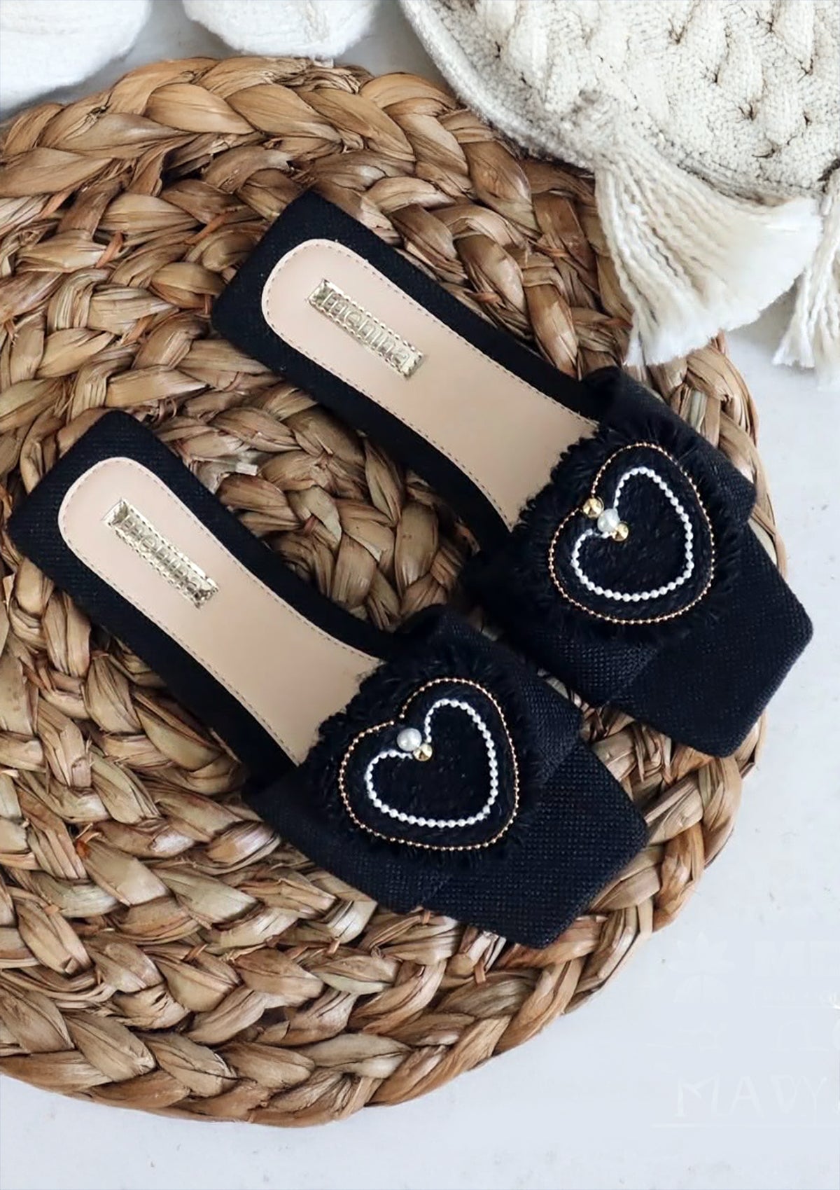 JC-VALE Black Menina Women Shoes