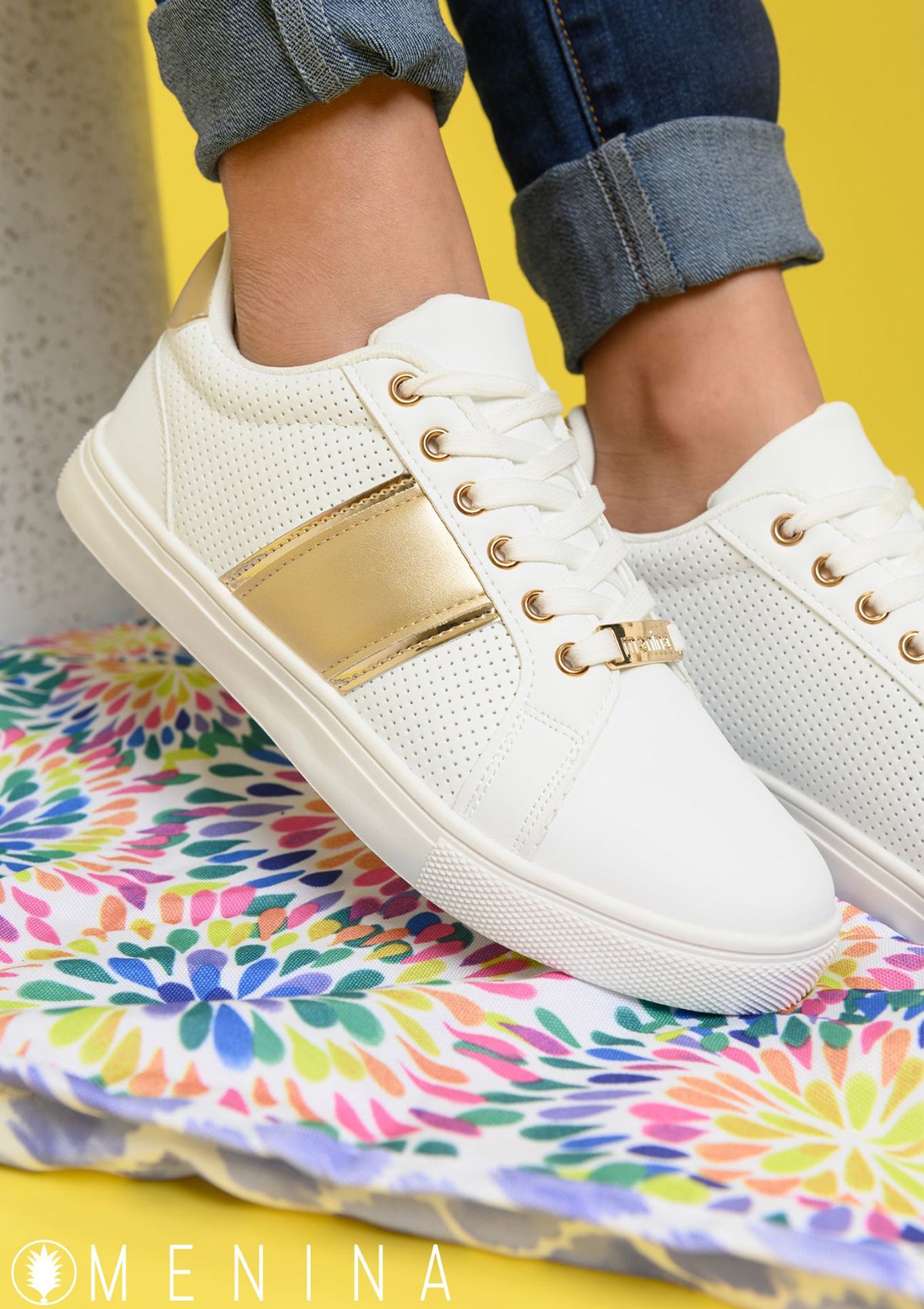 JC-VENUS-3 White Menina Women Shoes