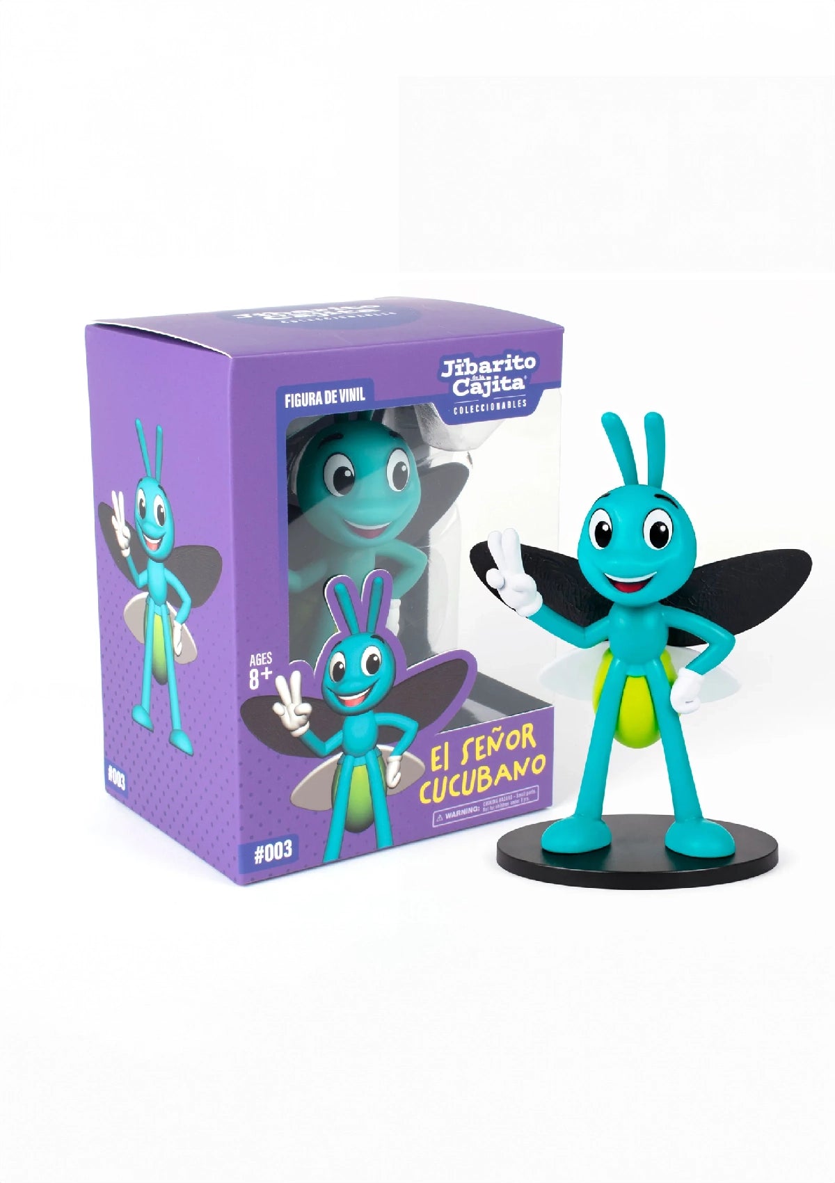 JDLC003 - El Señor Cucubano | Figura de Vinil Coleccionable