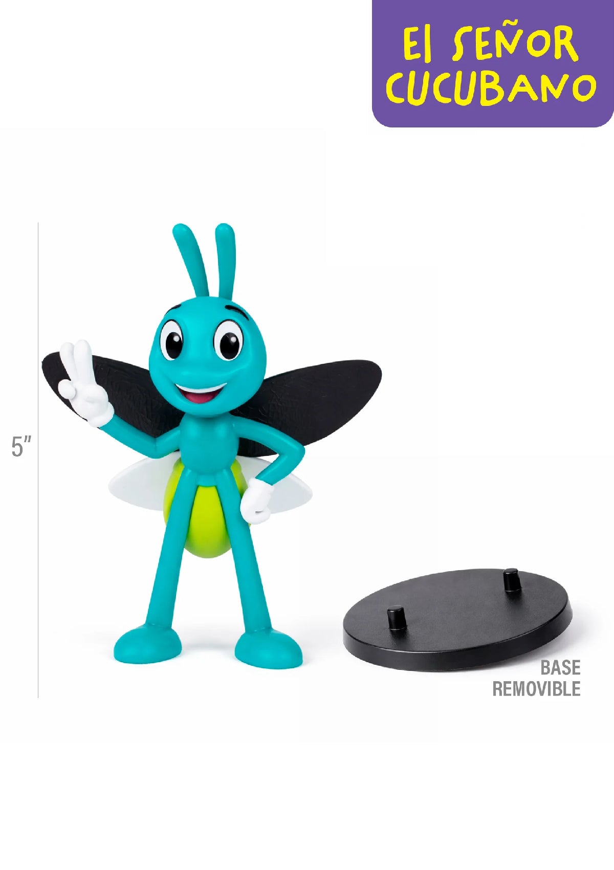 JDLC003 - El Señor Cucubano | Figura de Vinil Coleccionable