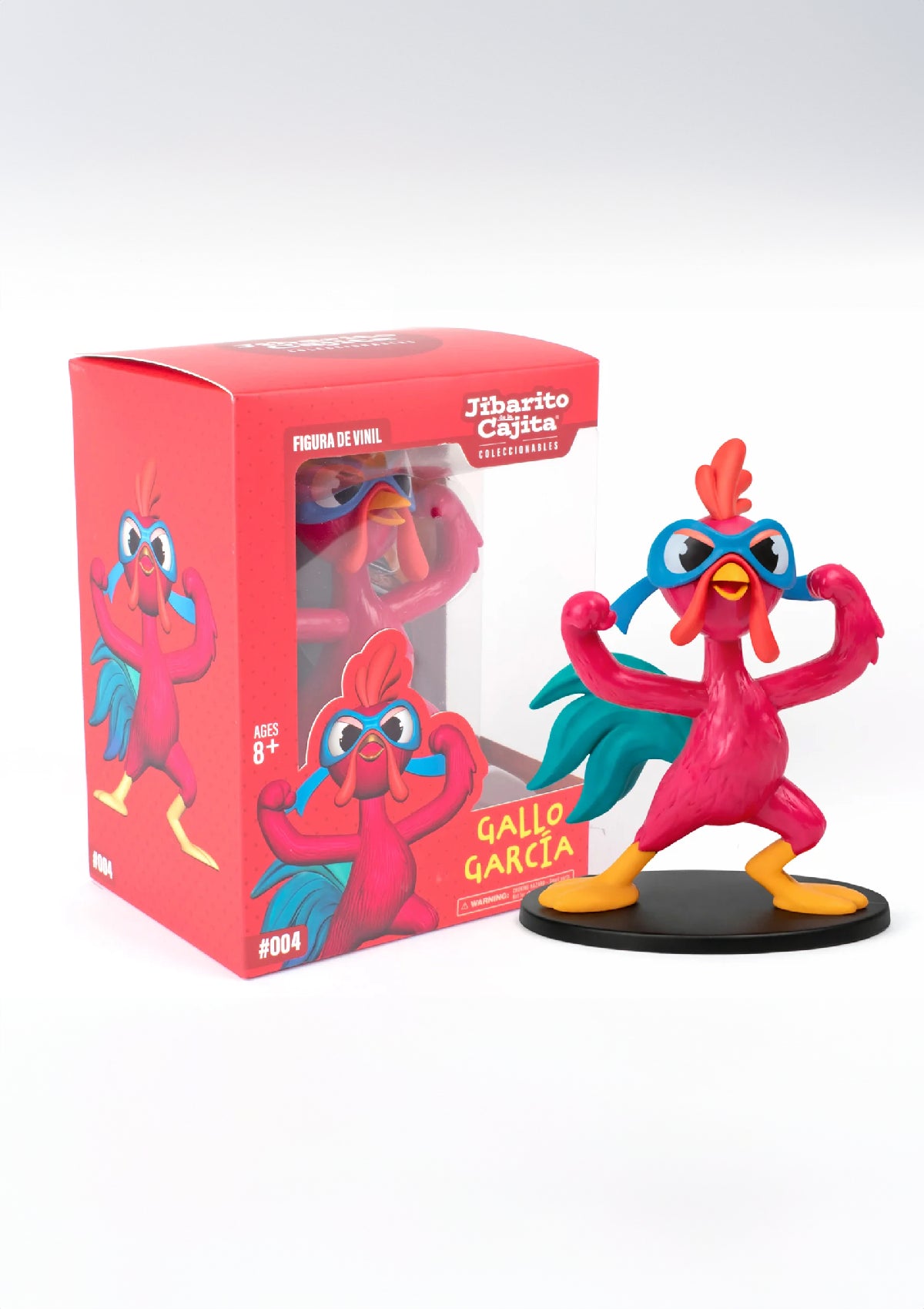 JDLC004 - El Gallo García | Figura de Vinil Coleccionable