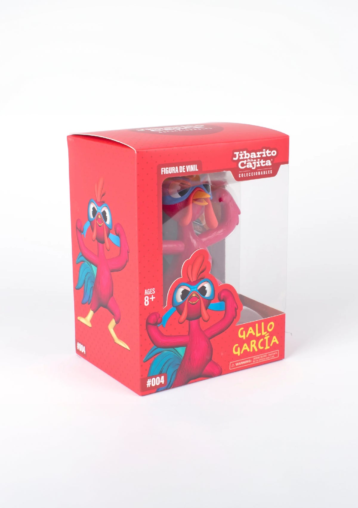 JDLC004 - El Gallo García | Figura de Vinil Coleccionable