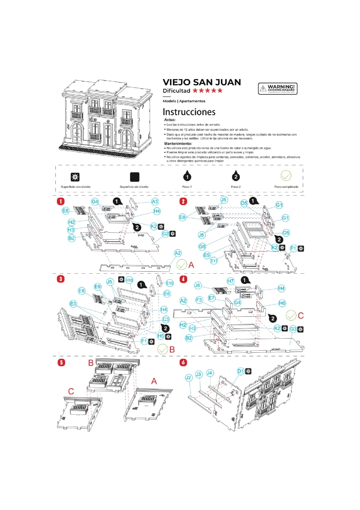 JDLC461710 - El Viejo San Juan | Kit DIY Madera