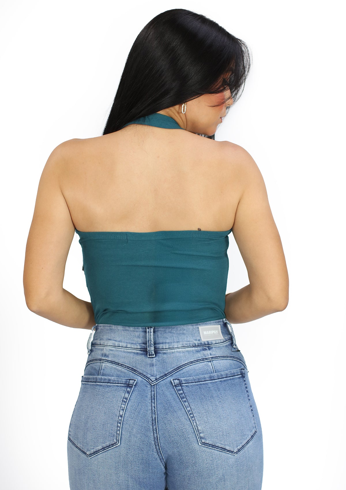 LC-9099 Deep Teal Blusa de Mujer