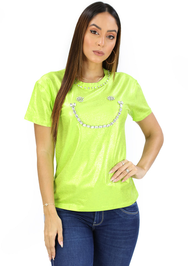 LCA4760 Green Blusa de Mujer