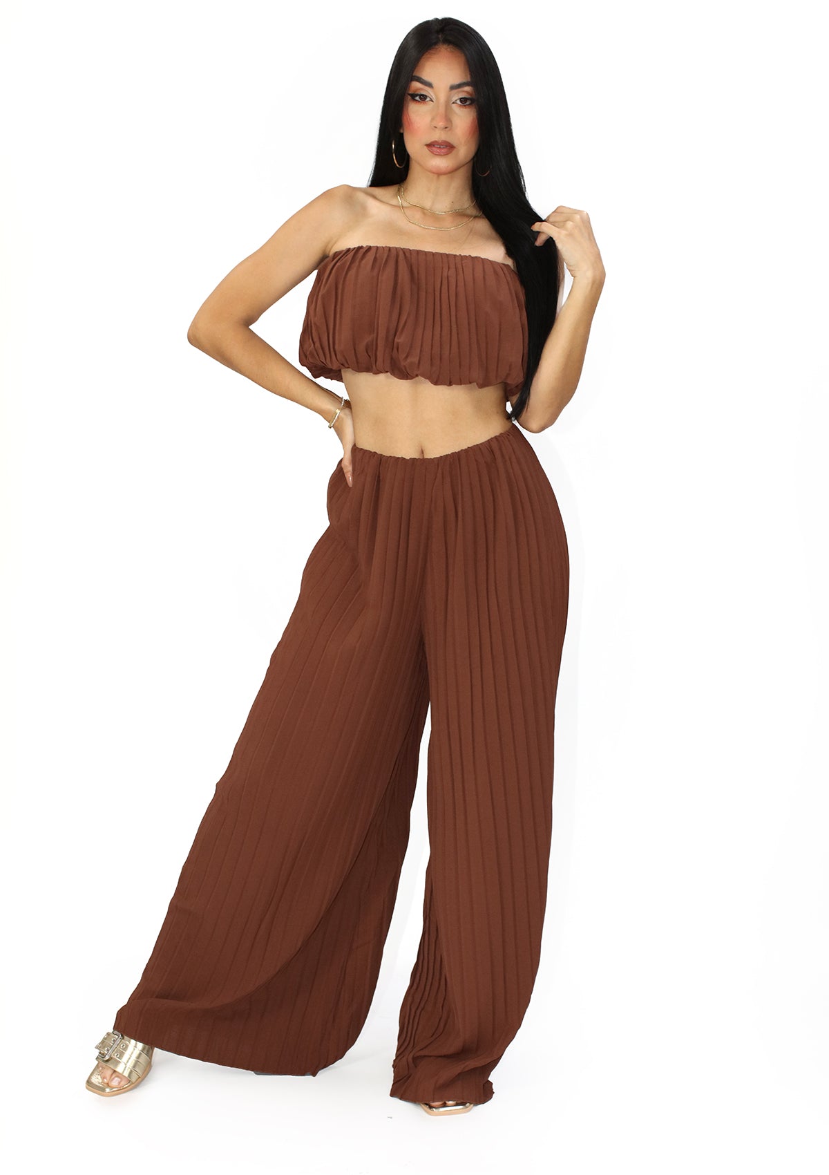 LC-A-6456 Brown Set de Mujer