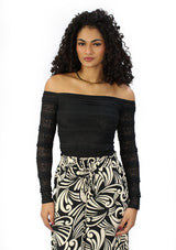 LC-A-6565 Black Blusa de Mujer
