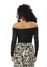 LC-A-6565 Black Blusa de Mujer