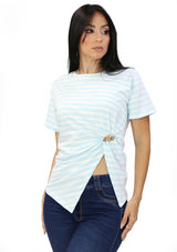 LC-A-6850 Blue Blusa de Mujer