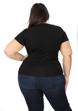 LD1329 Blusa de Mujer Plus Size