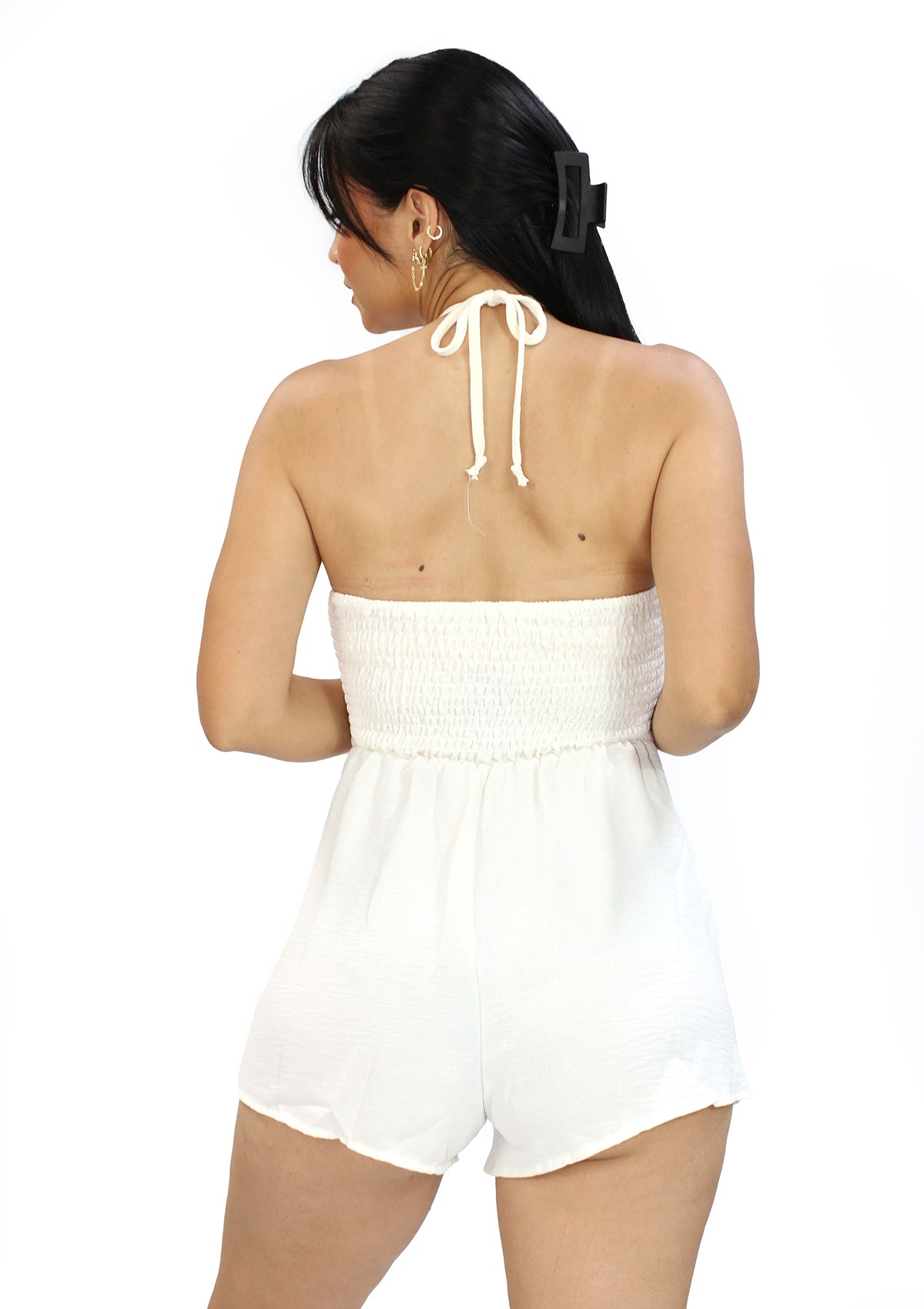 LP-AIR-3R White Romper de Mujer