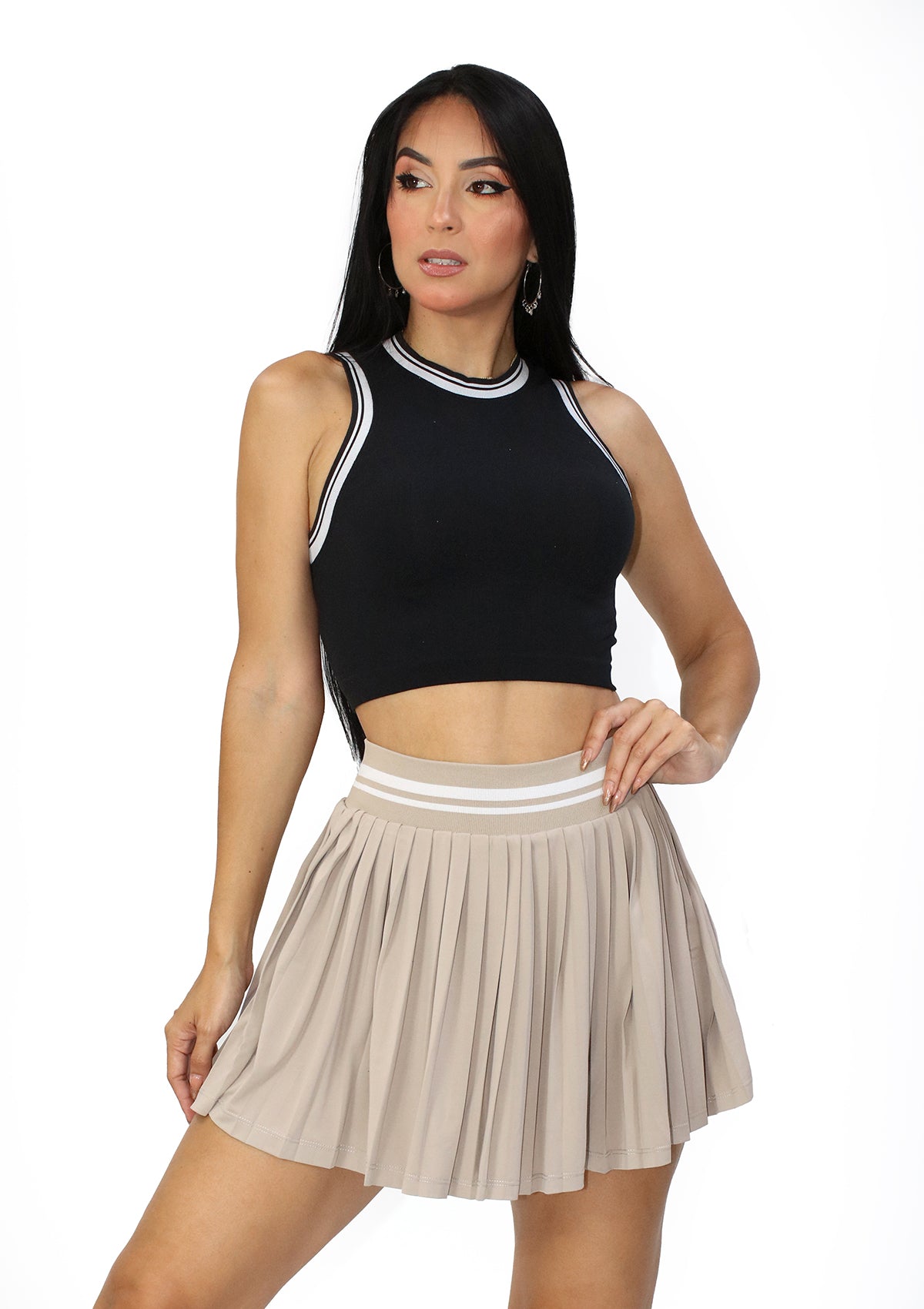 LP-ALO-30T Black Top de Mujer