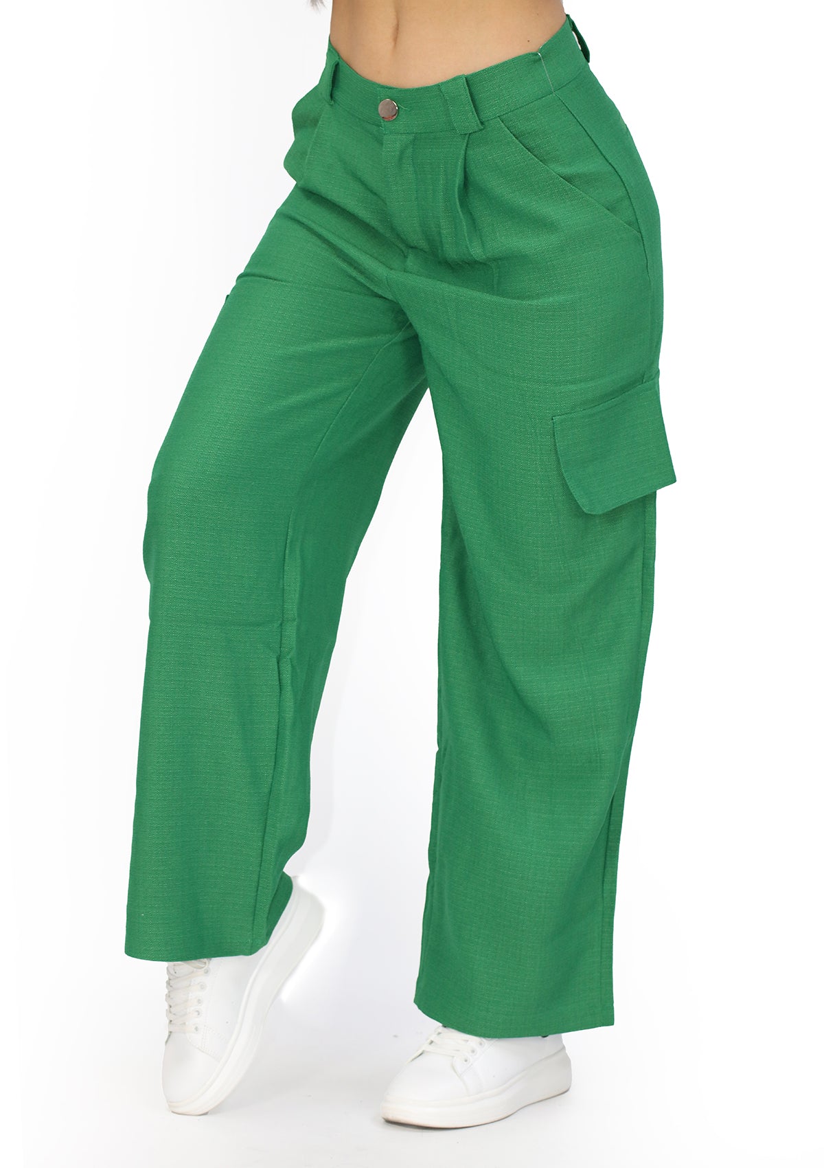 LP-CARGO-CH1 Evergreen Pantalón Cargo de Mujer
