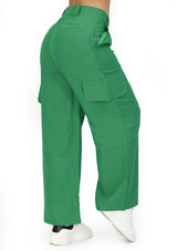 LPCARGOCH1 Evergreen Pantalón Cargo de Mujer