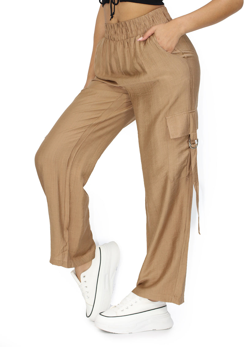 LPCARGOLB1 Coco Pantalón Cargo de Mujer