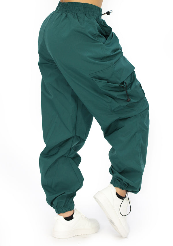 LPCARGOW01 Midnight Green Pantalón Jogger de Mujer