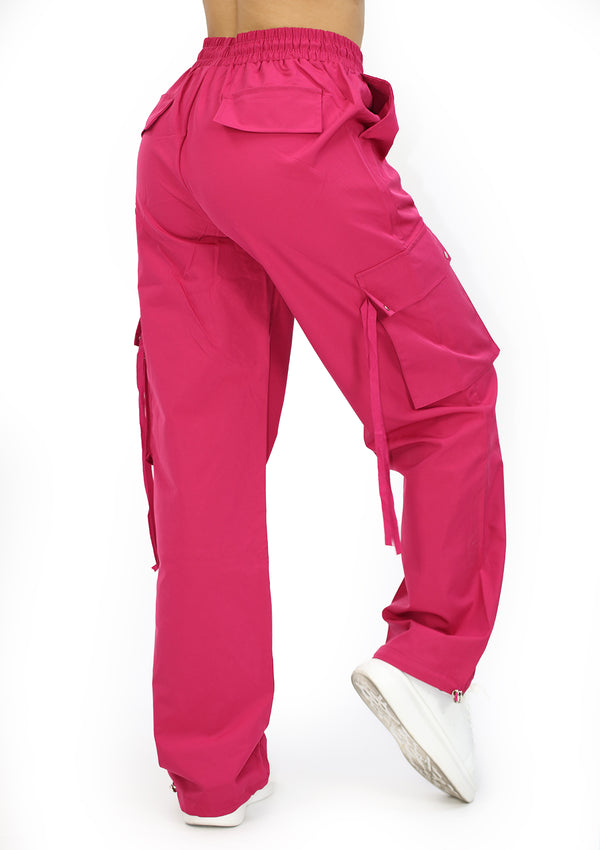 LPCARGOW03 Raspberry Pantalón Jogger de Mujer