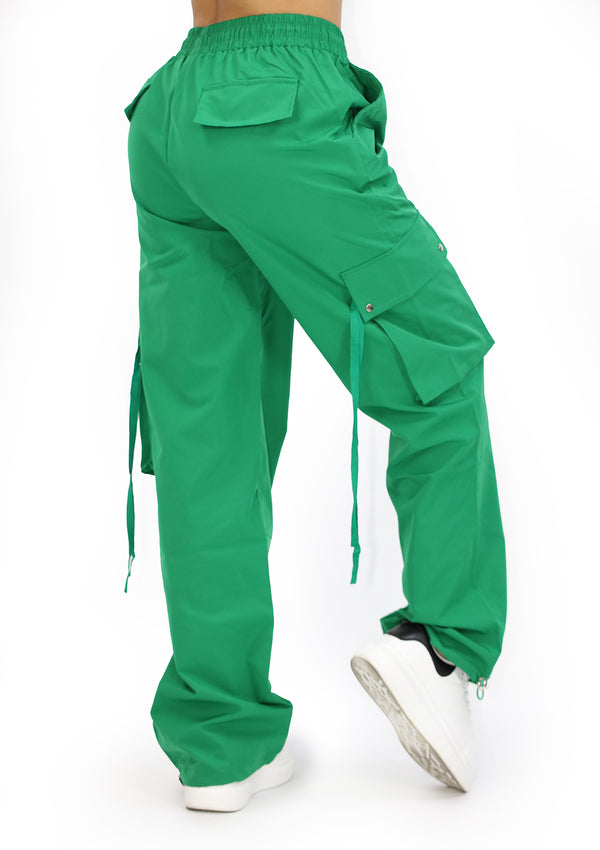 LPCARGOW03 Green Pantalón Jogger de Mujer