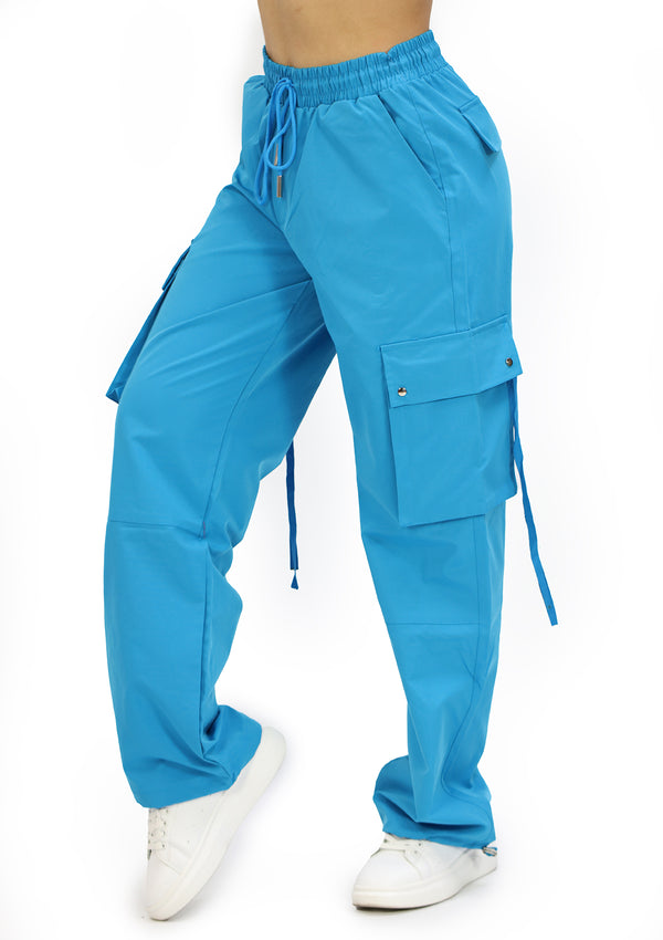 LPCARGOW03 Blue Pantalón Jogger de Mujer