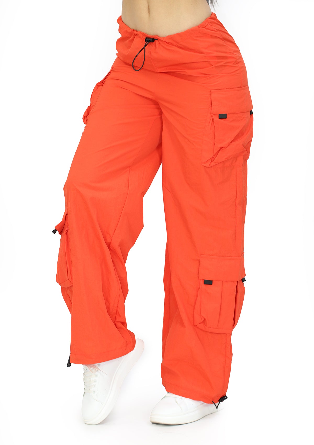 LP-CARGO-W05 Tomato Red Pantalón Jogger de Mujer
