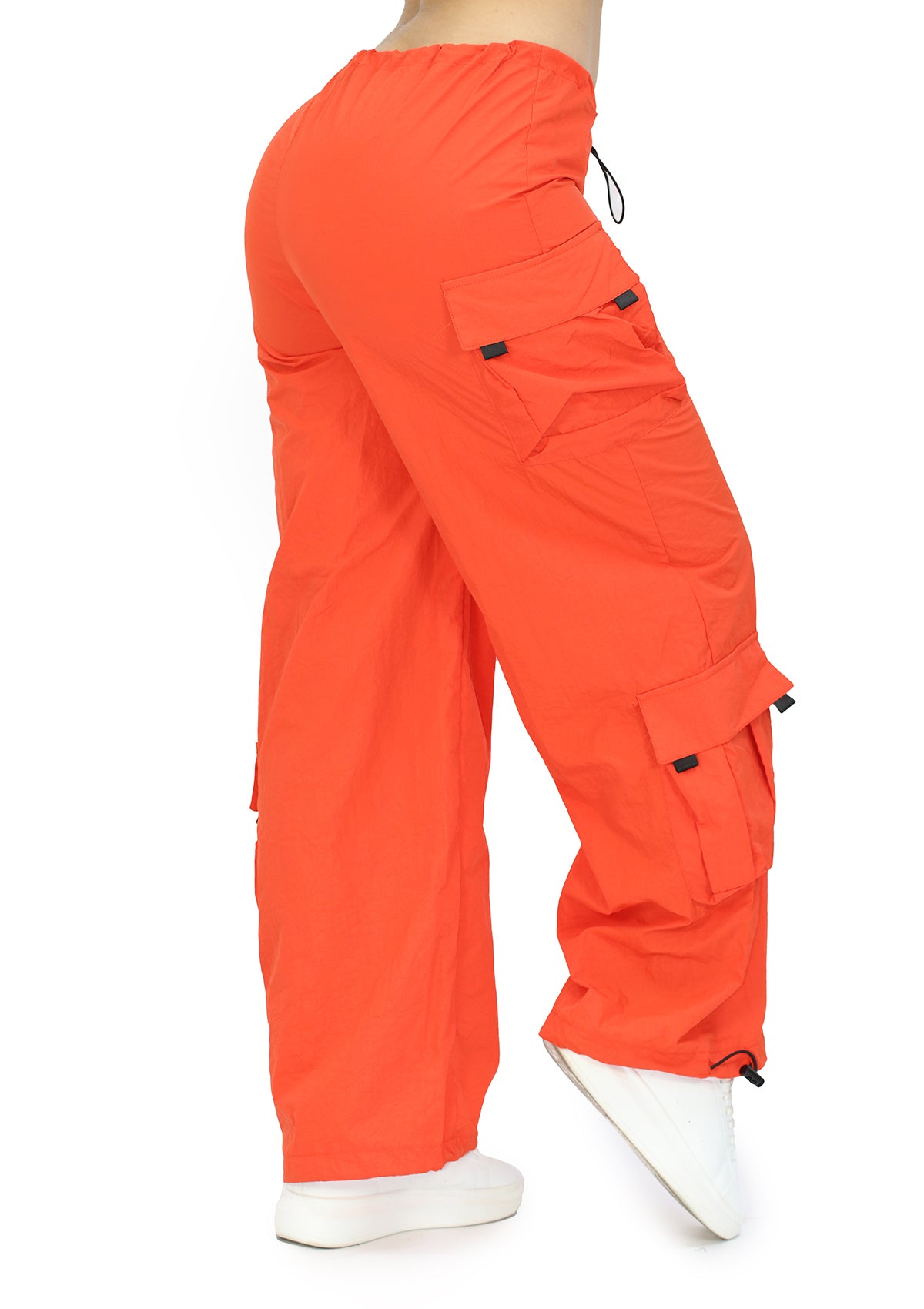 LP-CARGO-W05 Tomato Red Pantalón Jogger de Mujer